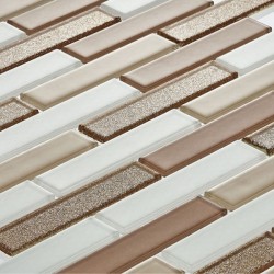 Изключителна мозайка от стъклокерамика Tenlight Sahara от Betas Glass Mosai , с размер 30 x 30 см.